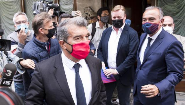 拉波尔塔和科曼公开吃饭几个意思?阿圭罗还在接近